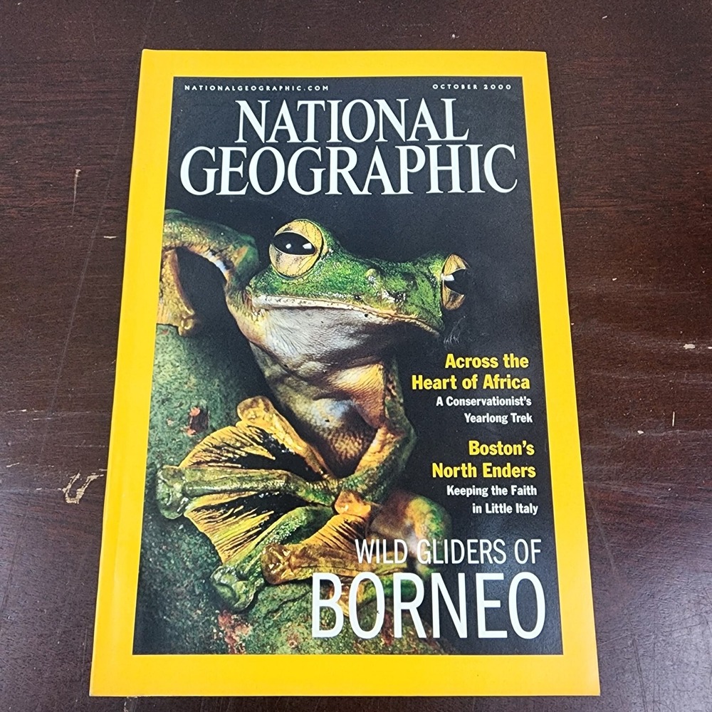 National Geographic Magazine October‎ 2000 No Insert
